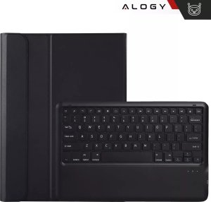 Etui ochronne z klawiaturą do Apple iPad Pro 13" M4 2024 7gen Alogy Keyboard case z miejscem na rysik klawiatura Bluetooth czarne 12