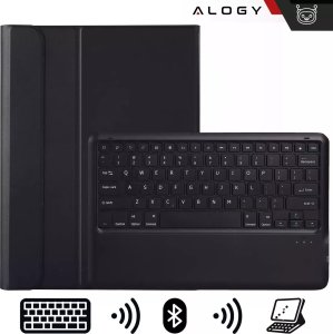 Etui ochronne z klawiaturą do Apple iPad Pro 13" M4 2024 7gen Alogy Keyboard case z miejscem na rysik klawiatura Bluetooth czarne 4