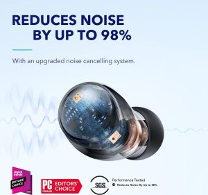 Słuchawki Soundcore Space A40 v2 czarne (A3936G12) 2