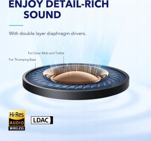 Słuchawki Soundcore Space A40 v2 czarne (A3936G12) 3