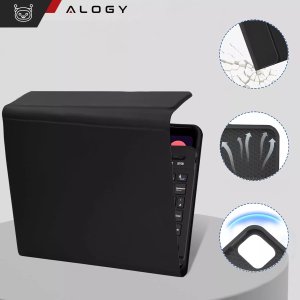 Etui ochronne z klawiaturą do Apple iPad Pro 11" M4 2024 Alogy Keyboard case z miejscem na rysik klawiatura Bluetooth czarne 8