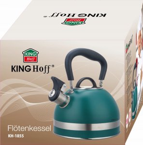 CZAJNIK 1,8L Z GWIZDKIEM KINGHOFF KH-1855 zielony 5