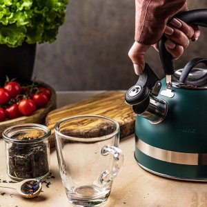 CZAJNIK 1,8L Z GWIZDKIEM KINGHOFF KH-1855 zielony 8