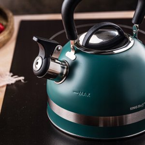 CZAJNIK 1,8L Z GWIZDKIEM KINGHOFF KH-1855 zielony 10