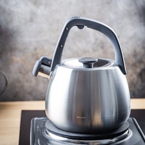 CZAJNIK STALOWY Z GWIZDKIEM 2,5L KLAUSBERG KB-7773 12