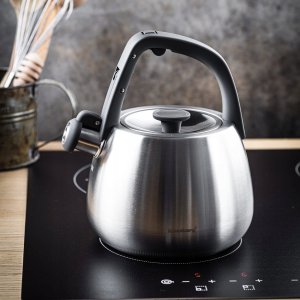 CZAJNIK STALOWY Z GWIZDKIEM 2,5L KLAUSBERG KB-7773 2