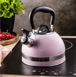 CZAJNIK 1,8L Z GWIZDKIEM KINGHOFF KH-1856 różowy 11