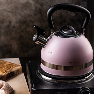 CZAJNIK 1,8L Z GWIZDKIEM KINGHOFF KH-1856 różowy 14