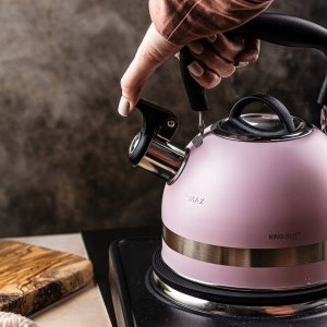 CZAJNIK 1,8L Z GWIZDKIEM KINGHOFF KH-1856 różowy 15