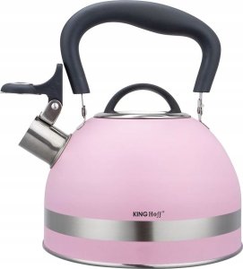CZAJNIK 1,8L Z GWIZDKIEM KINGHOFF KH-1856 różowy 4