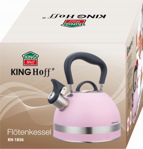 CZAJNIK 1,8L Z GWIZDKIEM KINGHOFF KH-1856 różowy 5