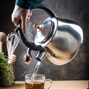 CZAJNIK STALOWY Z GWIZDKIEM 2,8L KLAUSBERG KB-7776 8