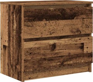 Szafka RTV Stare drewno 60x35x54 cm Drewno klejone 1