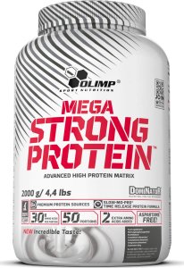 Olimp Mega Strong Protein - 2000 g - Truskawka 1