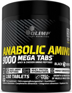 Olimp Anabolic Amino 9000 Mega Tabs - 150 Tabletek 1