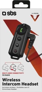 Interkom motocyklowy SBS TEMOTOINTERCOMK bezprzewodowy - czarny 5
