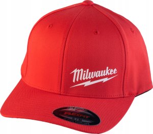 MILWAUKEE CZAPKA Z DASZKIEM CZERWONA L/XL 4