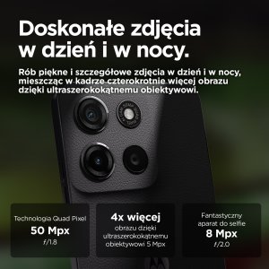 Smartfon Motorola Moto G15 Power 8/256GB Grafitowy  (PB6G0001PL) 6