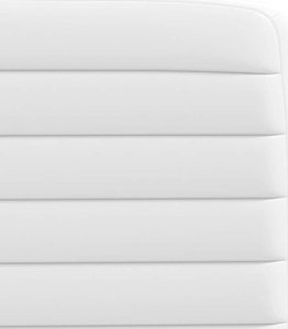 vidaXL Krzesła stołowe, 6 szt., białe, sztuczna skóra 7