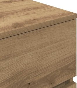 vidaXL Szafka nocna Artisan Oak 39x35x65 cm Drewno klejone 10
