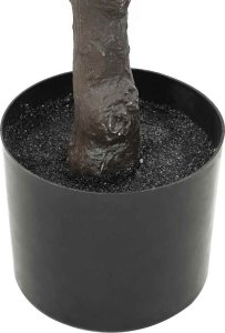 vidaXL Sztuczne drzewo Ficus 480 liści 130 cm zielone 3