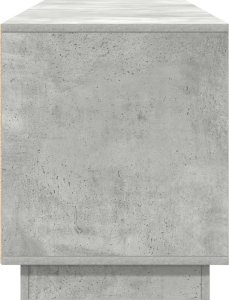 vidaXL Szafka RTV z oświetleniem LED Beton Szary 160,5x41x50 cm 8