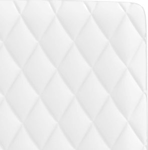 vidaXL Krzesła stołowe, 2 szt., białe, obite sztuczną skórą 7