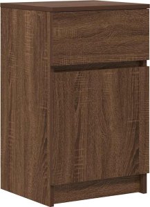 vidaXL Szafki nocne 2 szt. Brązowy dąb 39x35x65 cm Drewno klejone 5