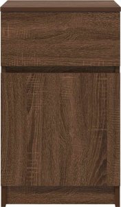vidaXL Szafki nocne 2 szt. Brązowy dąb 39x35x65 cm Drewno klejone 7
