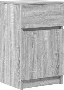 vidaXL Szafki nocne 2 szt. Szary Sonoma 39x35x65 cm Drewno klejone 5