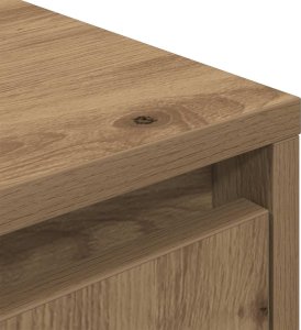 vidaXL Szafka RTV z oświetleniem LED Dąb Artisan 100x41x50 cm 10
