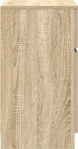 vidaXL Szafki nocne 2 szt. Dąb Sonoma 39x35x65 cm Drewno klejone 8