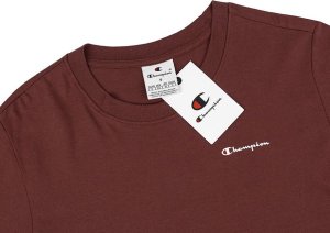 Koszulka damska Champion SS Tee brązowa 117535 MS524 XS 5