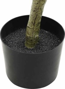 vidaXL Sztuczne drzewo cytrynowe 136 liści 120 cm zielone 3