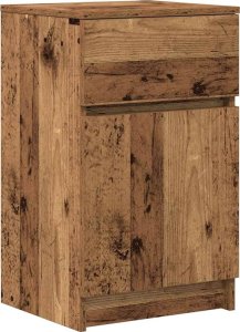 vidaXL Szafki nocne 2 szt. Stare drewno 39x35x65 cm Drewno klejone 5