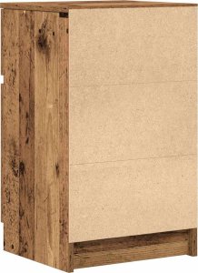 vidaXL Szafki nocne 2 szt. Stare drewno 39x35x65 cm Drewno klejone 9