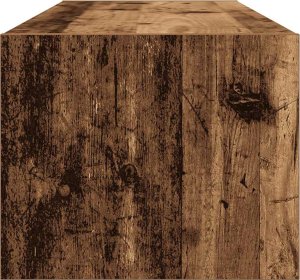 vidaXL Szafki RTV 2 szt. Stare drewno 100x31x25,5 cm Drewno klejone 8