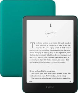 Ebook New Kindle Paperwhite (12th Generation) - 2024 release 7 glare-free 16GB Wi-Fi (Ad-supported) Jade 1