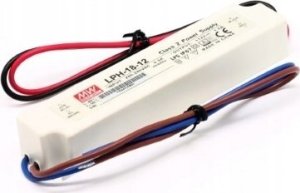 MEAN WELL LPH-18-24, 18 W, 180 - 264 V, 47 - 63 Hz, 0.3 A, Over voltage, Overheating, Overload, Short circuit, White 1
