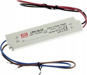 Mean Well MEAN WELL LPH-18-24, 18 W, 180 - 264 V, 47 - 63 Hz, 0.3 A, Over voltage, Overheating, Overload, Short circuit, White 2