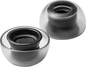 AZLA SednaEarfit Crystal AirPods Pro (SSS/SS/S) In-ear Hovedtelefon ørepuder 3 Paar Sort, Transparent 1