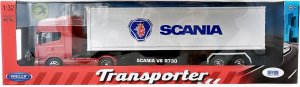 WELLY Ciężarówka z przyczepą 1:32 Scania V8 R730 32671 13