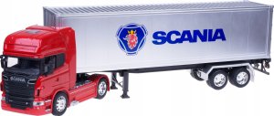 WELLY Ciężarówka z przyczepą 1:32 Scania V8 R730 32671 2
