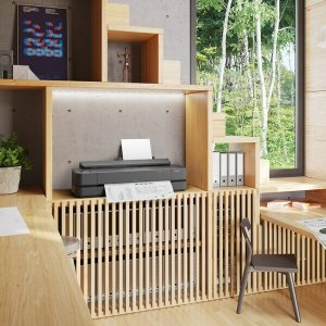 HP DesignJet 5HB07D - Großformatdrucker, Drucker 4