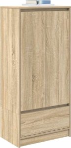 vidaXL Szafka z szufladą Dąb Sonoma 55,5x34x119,5 cm Drewno klejone 4