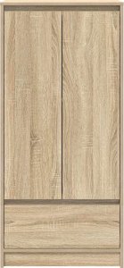 vidaXL Szafka z szufladą Dąb Sonoma 55,5x34x119,5 cm Drewno klejone 6