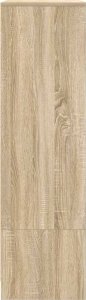 vidaXL Szafka z szufladą Dąb Sonoma 55,5x34x119,5 cm Drewno klejone 7