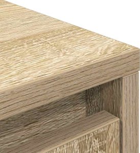vidaXL Szafka z szufladą Dąb Sonoma 55,5x34x119,5 cm Drewno klejone 9