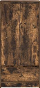 vidaXL Szafka z szufladą Dąb wędzony 55,5x34x119,5 cm Drewno klejone 6