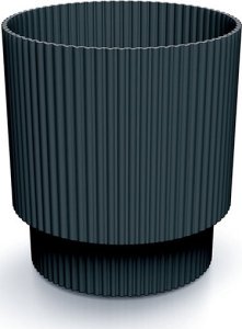 Doniczka Antracytowa Pokojowa Milly Round Dmin200-S433 Prosperplast 1
